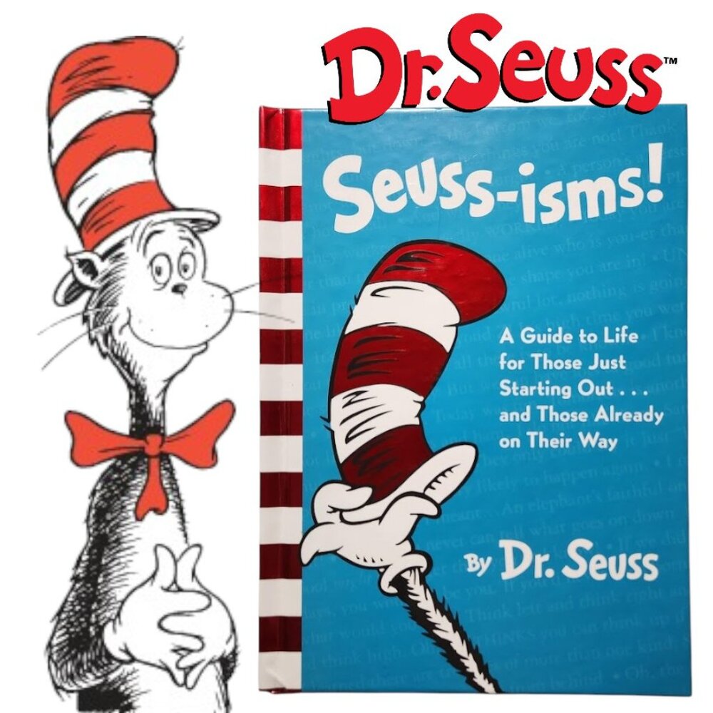 Dr. Seuss Rare Book Seuss-isms Guide to Life for Those Just Starting Out Baby Ha